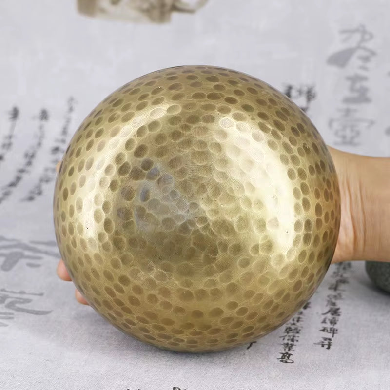 Nepal Handmade Buddha Tibet Bowl Bowl Ritual Music Therapy Copper Chime Copper Tibetan Singing Bowl