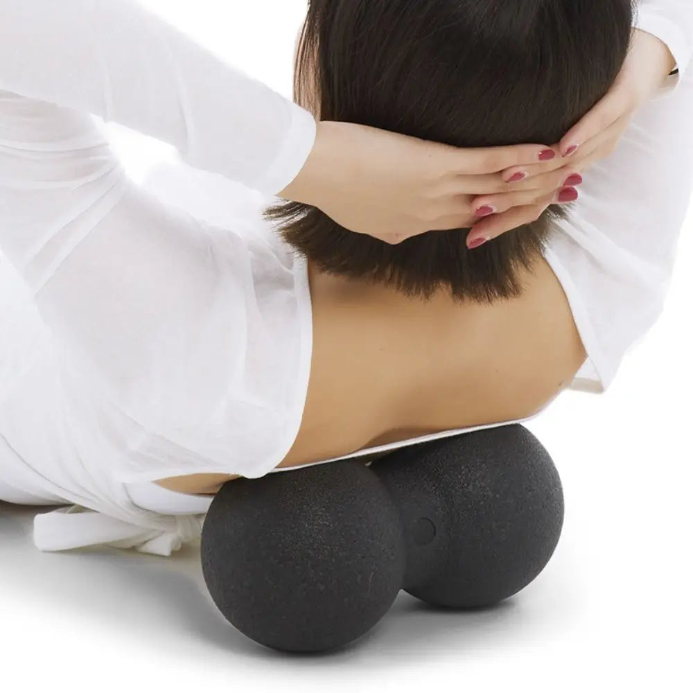 Double Lacrosse Peanut Massage Ball Relieve Pain Deep Tissue Massage Mobility Ball Trigger Point Physical Therapy Myofascia Ball